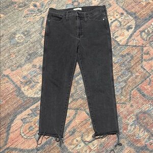 Madewell Black Skinny Jeans